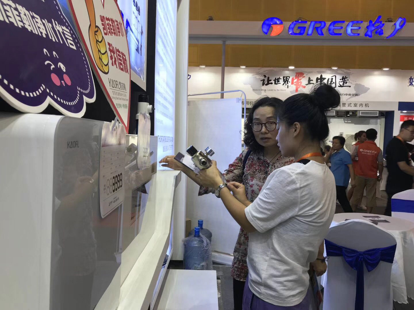 美國KAOFL凱菲勒凈水西安綠地筆克家博會圓滿收官